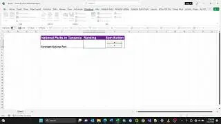 Spin Button in Excel