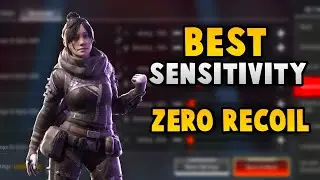 Best Sensitivity Setting Apex Legends Mobile | Zero recoil Sensitivity in APEX MOBILE