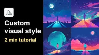 Create custom style in Midjourney