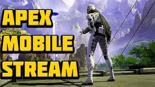 Играем в арех(apex legends mobile) Первый взгляд на игру!| apex legends mobile stream.