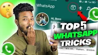 WHATSAPP ൽ ഇങ്ങനെ ഒകെ പറ്റുമോ 🤫 top 5 secret whatsapp tricks and features malayalam | technoflip