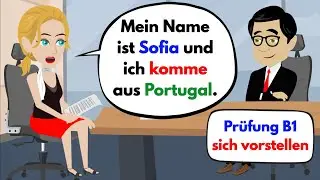 Learn German | Examination B1 Introducing yourself 2023 ( Telc & DTZ & ÖSD )