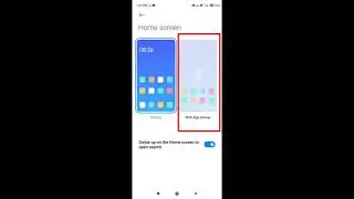 How to enable App drawer in Redmi Note 9 Pro