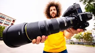 Nikon Z 600mm f6.3 REVIEW: SHOCKINGLY AMAZING Wildlife / Sports Lens (vs 180-600mm)