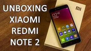 XIAOMI RedMi Note 2 распаковка и первые впечатления. UNBOXING XIAOMI RedMi Note 2 от FERUMM.COM
