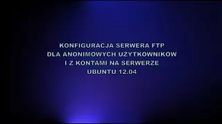 FTP ANONYMOUS on Ubuntu server 12.04 / Linux PROFTPD