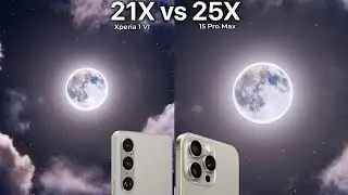 Sony Xperia 1 VI VS iPhone 15 Pro Max Live Zoom Test Comparison