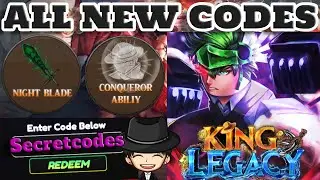 KING LEGACY ALL *WORKING* CODES FOR SEPTEMBER 2024! ROBLOX KING LEGACY *WORKING* CODES