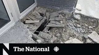 City contractor digs hole into Toronto couples home