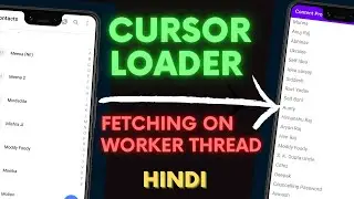 Cursor Loader in Android | Fetch data from other app on Worker Thread | Kotlin | Android | Hindi