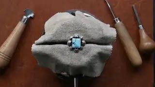 Setting A Turquoise Stone | Silversmithing Techniques