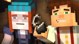 Playing Minecraft Story Mode is PEAK FICTION...