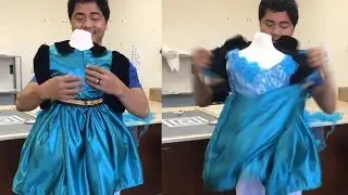 Dad Makes The Most Amazing Transforming Dresses