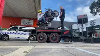 Wheelie machine LIVE - YAMAHA R1