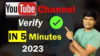 How To VERIFY YouTube Channel (Phone & ID Verification 2023)