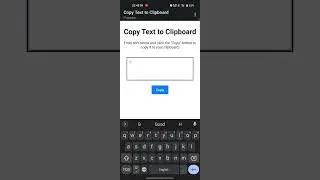 How to copy text to clipboard by using html css and JavaScript || copy paste in clipboard
