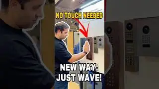 Wave to Call! No-Touch Access Control is the Future  | Touchless vs Traditional Button Demo
