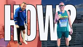 Running a Marathon After Tearing Calf Muscle | INSANE COMEBACK