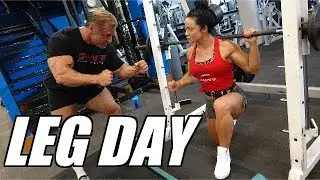 Get Huge Legs with this killer workout featuring IFBB Pro Ivana Ivusic