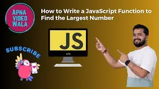 JavaScript Challenge: How to Write a JavaScript Function to Find the Largest Number #javascript