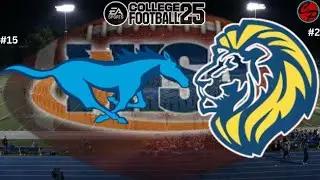 #15 DGS vs #2 Lyons Township IHSA 8A HS Playoffs 2nd Round College Football 25 (SIM)