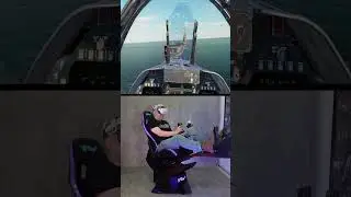 YAW3 Motion Simulator - DCS World Carrier Landing #dcs #vrgaming #flight #combat #flightsim