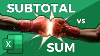 Maximize Your Productivity: Excel SUBTOTAL vs SUM