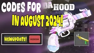 *NEW*WORKING CODES FOR DA HOOD IN AUGUST 2024|ROBLOX DA HOOD CODES