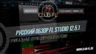 РУССКИЙ ОБЗОР FL Studio 12.5.1- Уникальные Функции Новой Версии