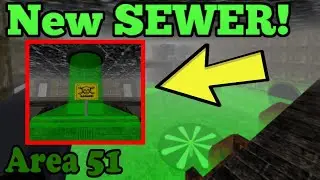 NEW SEWER Leak! Major Update! Roblox Survive And Kill The Killers In Area 51