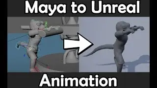 Importing Animation from Maya to Unreal | Using Advanced Skeleton Rigs