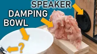 Testing Speaker Stuffing Materials... Again!