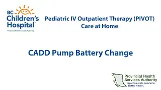 CADD Battery Change