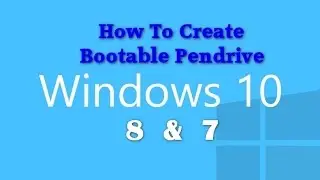 How To Create  Bootable Pendrive  Bangla Tutorial with Software