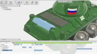 Как сделать анимацию Fusion 360 Autodesk