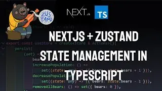 Set up a (Next.js + Zustand + Typescript) app | Part 1