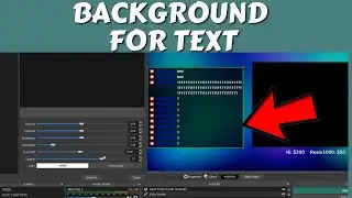 How To Make Backgrounds For Text In OBS Studio // Make Text Easier To Read