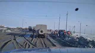 Вахта Ямал Дорожный дурдом на харасавэй