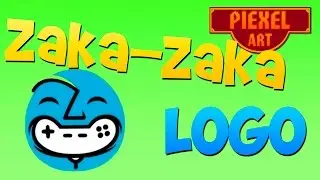 Minecraft Pixel Art - Zaka-Zaka Logo