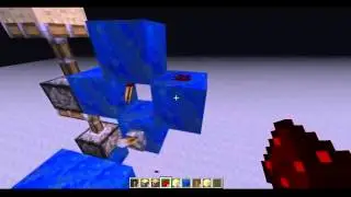 MineCraft Механизмы [2] | Дверь 3x3 в один блок)