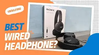 Best Budget Balanced Sound Wired Headphones? | Sony MDR ZX110AP Unboxing & Impressions