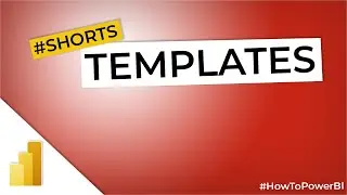 TEMPLATES in Power BI 