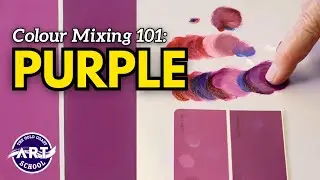 How To Mix Purple (You NEED To Use This Special Colour!)