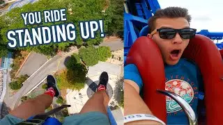 Riding One of the Worlds Craziest Drop Towers! Acrophobia On-Ride Reaction Six Flags Over Georgia