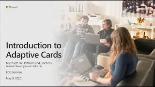 Teams Development: Introduction to Adaptive Cards