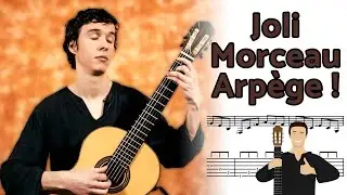 Un Très Joli Morceau avec Arpège et Mélodie ! Tuto Guitare