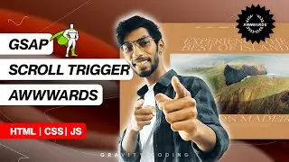 Crafting Awwwards Websites with GSAP Scroll Trigger & 3D Perspective Effects | HTML, CSS, JS