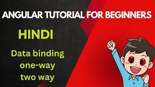 data binding in angular | angular tutorial for beginners | one way data binding | two way data