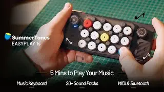 Story of EASYPLAY 1s_Portable, Easy-to-Start Musical Keyboard with MIDI