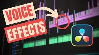 4 EASY Voice Effects Inside Davinci Resolve 19